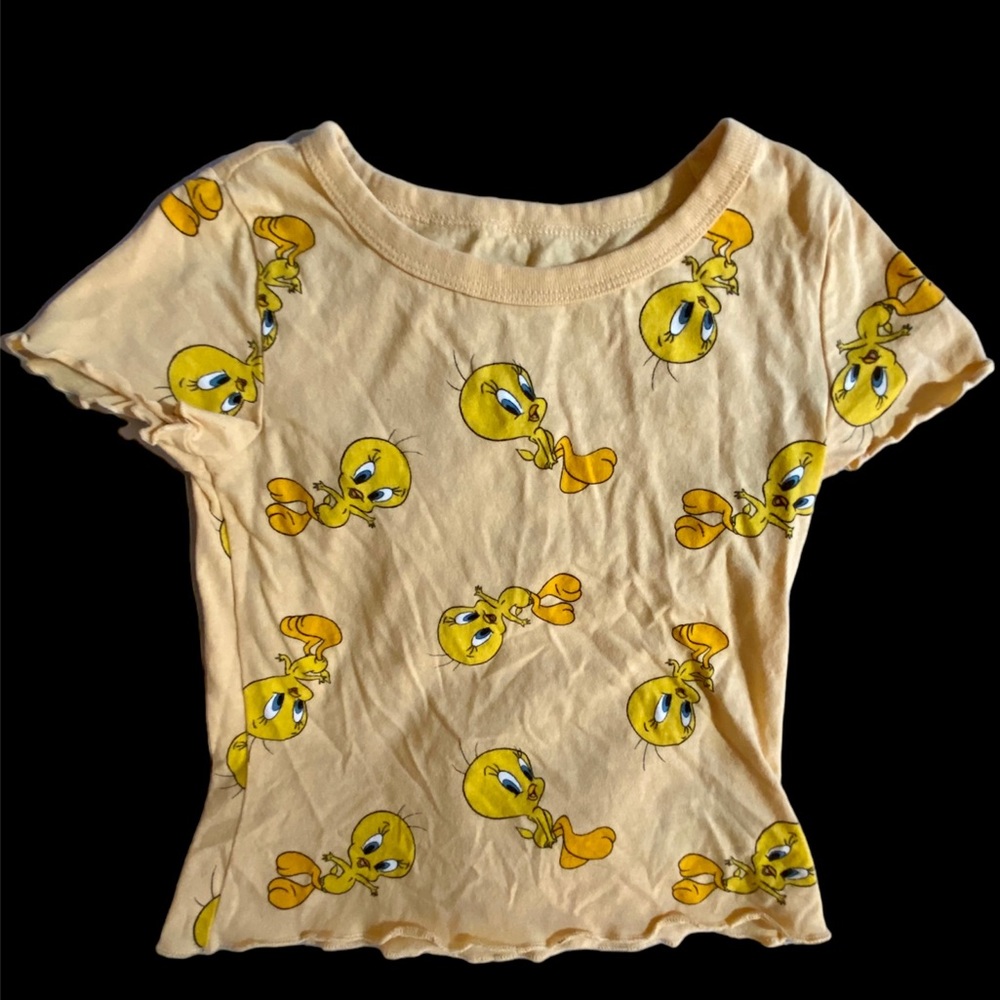 Tweety Bird Top 🧡